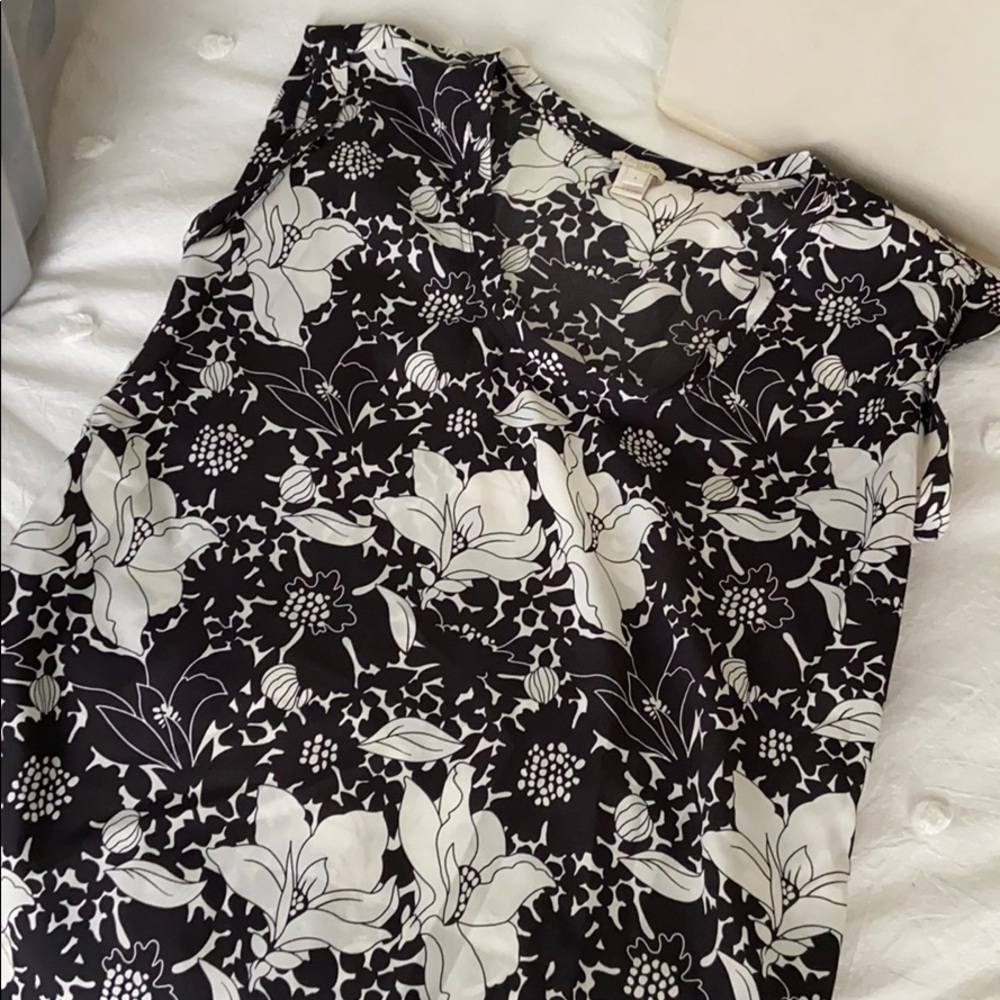 Scoop Neck Blouse - J Crew